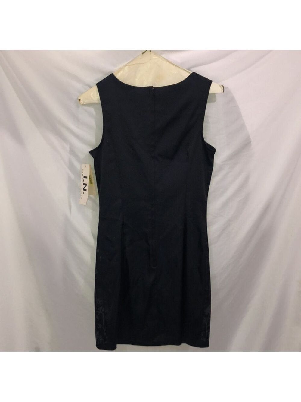 Nwt ladies I.N. San Francisco satin mini dress Size 5 - Picture 3 of 4